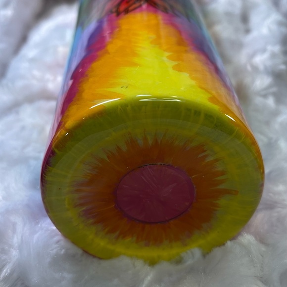 30oz handmade stainless steel tumbler. Tie-Dye pattern. - Picture 4 of 7